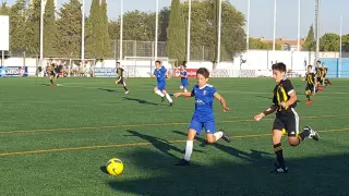 Fútbol Alevín Preferente: Valdefierro-Real Zaragoza.