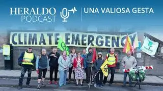 Podcast Heraldo| Un esfuerzo por el clima: 1.000 kilómetros a pie con 67 años