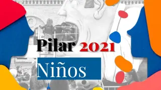 Actividades infantiles de las 'no fiestas' del Pilar 2021 en Zaragoza. gsc