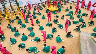 Escena de uno de los episodios de ‘El juego del calamar’.