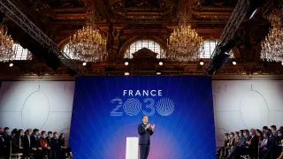 Comparecencia del presidente de Francia, Emmanuel Macron