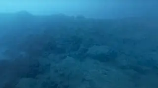 Imagen submarina del volcán de La Palma.