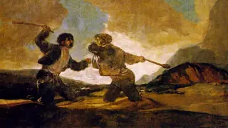 Goya. Duelo a Garrotazos