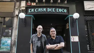 Chema Fernández y Jesús Pola, de La Casa del Loco.