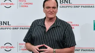 Quentin Tarantino en la Fiesta del Cine de Roma.