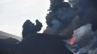 Volcán de La Palma este martes