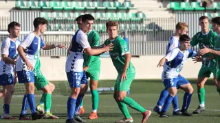 Fútbol División de Honor Juvenil: Cornellá-Ebro.