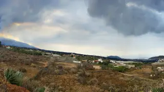 Localizan una nueva colada en la zona sur del volcán de La Palma