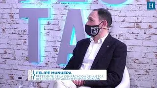 El presidente de la Demarcación de Huesca del COAA, Felipe Munuera, reflexiona sobre Canfranc