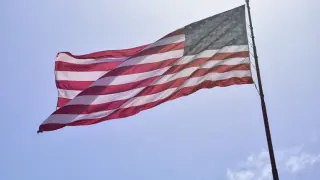 Bandera de Estados Unidos.