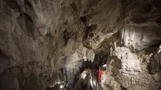 La cueva de las Güixas en Villanúa