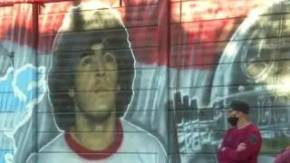 El fútbol argentino homenajea a Maradona un año después de su muerte