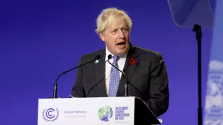 Ceremonia de apertura de la Cumbre del Clima COP26 a cargo del primer ministro británico, Boris Johnson