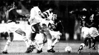 Último Burgos-Real Zaragoza en El Plantío, en 1992.