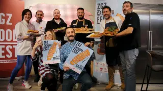 Presentación de la primera edición del Cachopo Fest en Zaragoza y provincia
