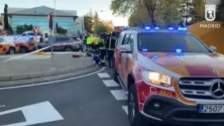 Muere una niña de seis años y otras dos resultan heridas de gravedad en un atropello en Madrid