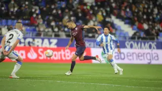 Partido SD Huesca-Leganés, 15ª jornada de Segunda División, en El Alcoraz