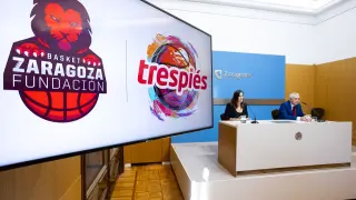 Proyecto deportivo de inclusión social que han presentado Zaragoza Deporte y la Fundación Basket Zaragoza.