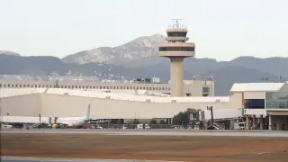 Vista general del Aeropuerto de Palma de Mallorca.