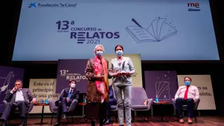 La zaragozana María Jesús Borraz Peralta, de 63 años, finalista en la categoría de microrrelato