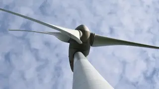 Foto de recurso de un molino de energía eólica