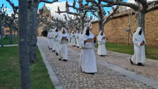 Los monjes cistercientes 'vuelven' a Veruela 850 años después