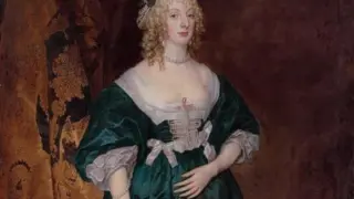 'Anna Sofía, condesa de Carnarvon', atribuido a Anton Van Dyck