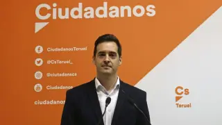 Ramón Fuertes, de Ciudadanos, es teniente de alcalde y concejal de Empresas en el Ayuntamiento de Teruel y diputado en la Diputación Provincial de Teruel.