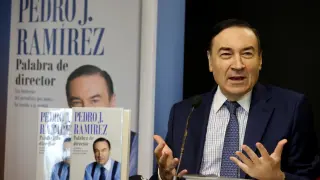 El director de El Español, Pedro J. Ramírez, presenta su libro "Palabra de director"