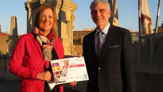 Olga Gros, ganadora del premio del certamen 'Impulsa' de la Cruz Roja Española en la categoría de 'Emprendedoras'.