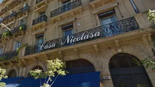 Fachada Casa Nicolasa, el que fuera restaurante de José Juan Castillo.