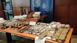 Detenidas seis personas por traficar con hachís y marihuana en la capital aragonesa