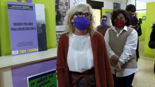 La exposición ‘Publicidad contra la violencia de género’ abre en el IES Sierra de Guara las actividades programadas en Hueca para el 25N