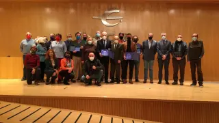 Gala de entrega de premios y distinciones de Montañeros de Aragón