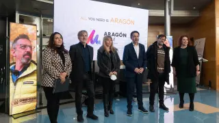 María de Miguel, Gaizka Urresti, Natalia Arazo, Francisco Querol, Jaume Jordana y Estíbaliz Centeno