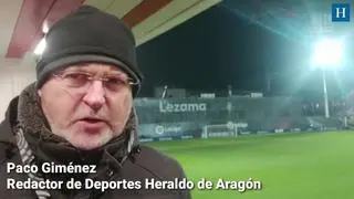 El Real Zaragoza saca un punto contra el Amorebieta (1-1)