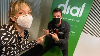 Dani Martín, hace unos días, entrevistado por la zaragozana Patricia Imaz en Cadena Dial en Madrid