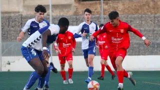 Fútbol División de Honor Juvenil: Damm-Ebro.
