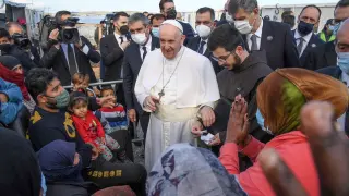 Pope Francis visits Greece