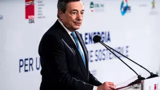 El presidente italiano Mario Draghi.