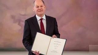 German Chancellor Olaf Scholz appointed