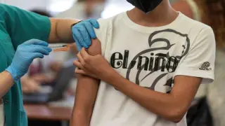 Vacunación en escolares.