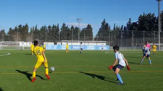 Fútbol División de Honor Infantil: Racing Zaragoza-Oliver.