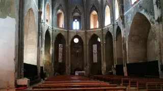 Interior de la iglesia de Montalbán