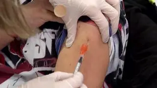 Alcañiz comienza a vacunar a los niños menores de 12 años