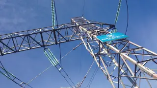 Torres de electricidad de Red Eléctrica.