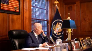 Biden habla con Putin en la última reunión telefónica centrada en Ucrania