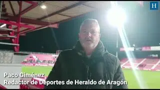 El Real Zaragoza sigue fuera de onda tras la Navidad