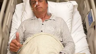 Brazil's President Bolsonaro is hospitalized in Sao Paulo