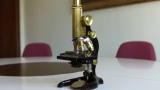 Microscopio de Santiago Ramón y Cajal.